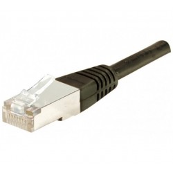 Connect 857110 câble de réseau Noir 0,15 m Cat5e F UTP (FTP)