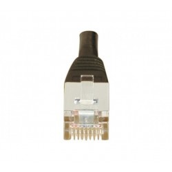 Connect 857110 câble de réseau Noir 0,15 m Cat5e F UTP (FTP)