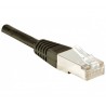 Connect 857110 câble de réseau Noir 0,15 m Cat5e F UTP (FTP)