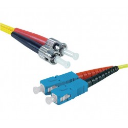Générique ECF-392886 câble InfiniBand et à fibres optiques 10 m ST SC Jaune