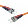 Générique ECF-392713 câble InfiniBand et à fibres optiques 3 m ST Orange