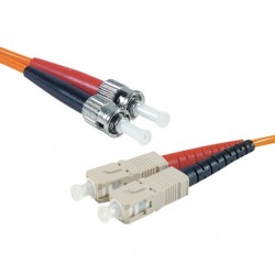 Générique ECF-392644 câble InfiniBand et à fibres optiques 5 m ST SC Orange
