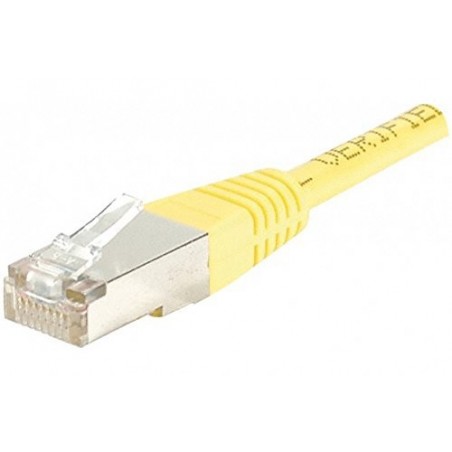 Dexlan 853333 câble de réseau Jaune 25 m Cat6 F UTP (FTP)