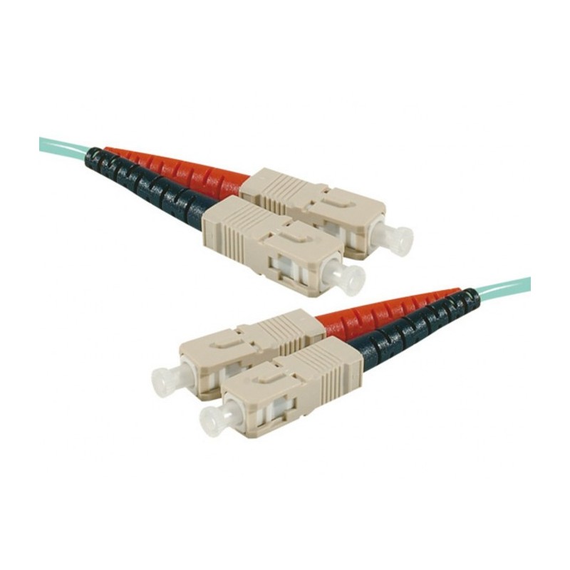 Générique ECF-392750 câble InfiniBand et à fibres optiques 0,5 m SC Couleur aqua