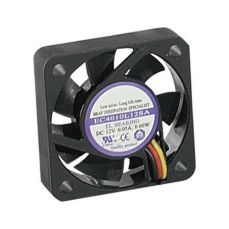 Générique ECF-910181 système de refroidissement d’ordinateur Boitier PC Ventilateur 4 cm Noir 1 pièce(s)