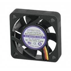 Générique ECF-910181 système de refroidissement d’ordinateur Boitier PC Ventilateur 4 cm Noir 1 pièce(s)