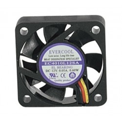 Générique ECF-910181 système de refroidissement d’ordinateur Boitier PC Ventilateur 4 cm Noir 1 pièce(s)