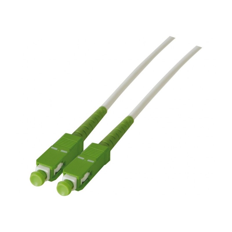 Générique ECF-392398 câble InfiniBand et à fibres optiques 5 m SC Blanc