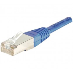 Générique ECF-857111 câble de réseau Bleu 0,3 m Cat5e F UTP (FTP)
