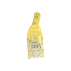 EXC Patch RJ45 cat.5e U UTP Yellow 10m câble de réseau Jaune Cat5e U UTP (UTP)