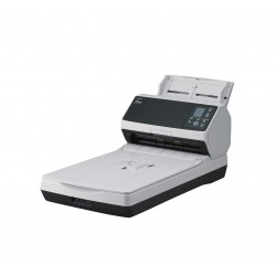 Ricoh fi-8270 Numériseur chargeur automatique de documents (adf) + chargeur manuel 600 x 600 DPI A4 Noir, Gris