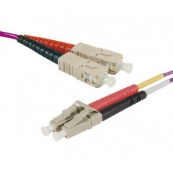 Générique ECF-392809 câble InfiniBand et à fibres optiques 30 m SC LC Violet