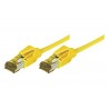 Connect 850109 câble de réseau Jaune 10 m Cat6a S FTP (S-STP)