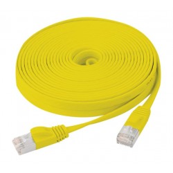 Générique ECF-845179 câble de réseau Jaune 1 m Cat6 U FTP (STP)