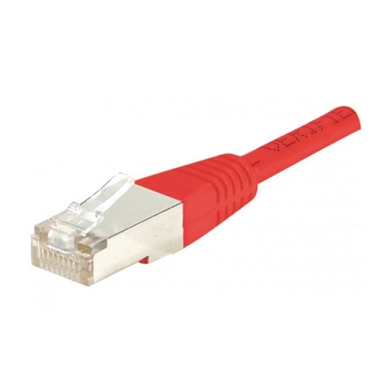 EXC 847163 câble de réseau Rouge 0,5 m Cat5e F UTP (FTP)