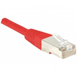 EXC 847163 câble de réseau Rouge 0,5 m Cat5e F UTP (FTP)