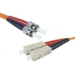 Dexlan LWL ST SC 1m câble InfiniBand et à fibres optiques Orange