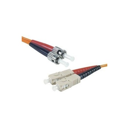 Dexlan LWL ST SC 1m câble InfiniBand et à fibres optiques Orange