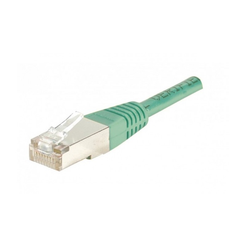 EXC 857070 câble de réseau Vert 0,3 m Cat5e F UTP (FTP)