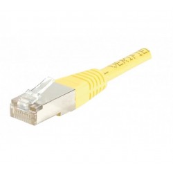 EXC 854101 câble de réseau Jaune 0,15 m Cat5e F UTP (FTP)