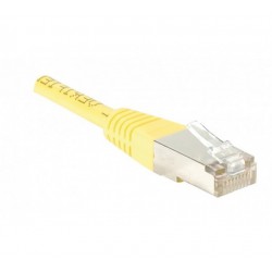 EXC 854101 câble de réseau Jaune 0,15 m Cat5e F UTP (FTP)