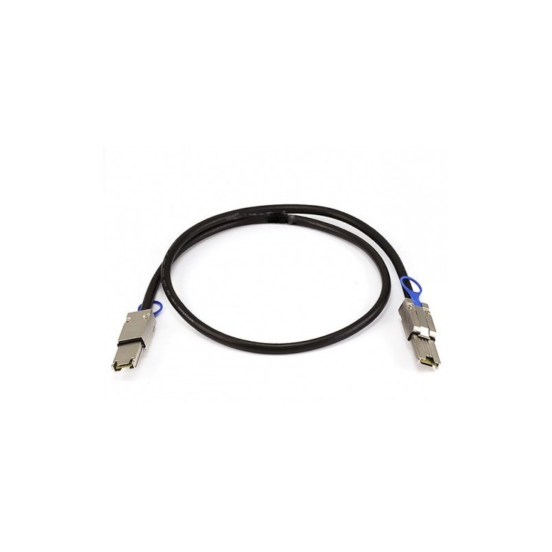 QNAP CAB-SAS05M-8088 câble Serial Attached SCSI (SAS) 0,5 m Noir