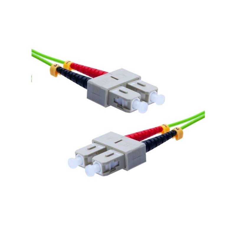 Générique ECF-392903 câble InfiniBand et à fibres optiques 3 m SC Vert