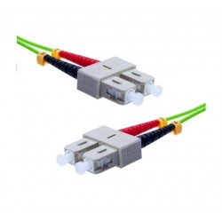 Générique ECF-392901 câble InfiniBand et à fibres optiques 1 m SC Vert