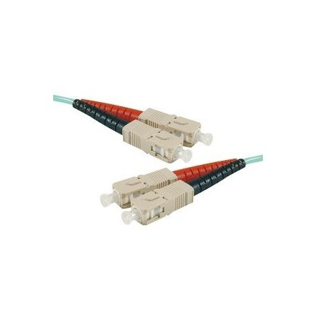 Connect 391650 câble InfiniBand et à fibres optiques 1 m SC Couleur aqua