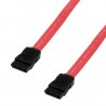 MCL MC550 3-0.5M câble SATA 0,5 m Noir, Rouge