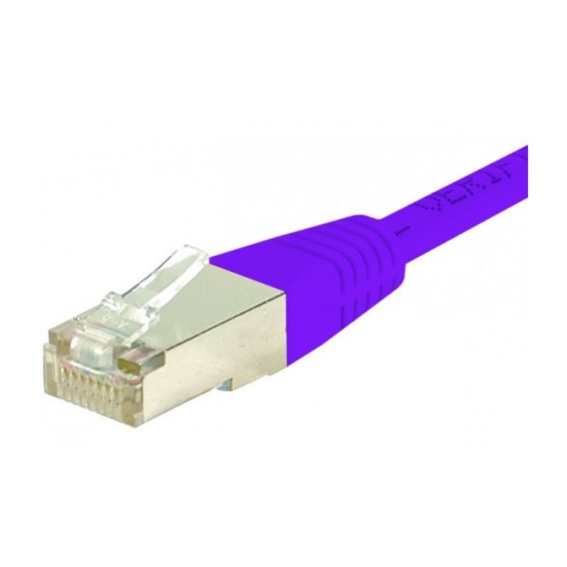 CUC Exertis Connect 854462 câble de réseau Violet 30 m Cat6 S FTP (S-STP)