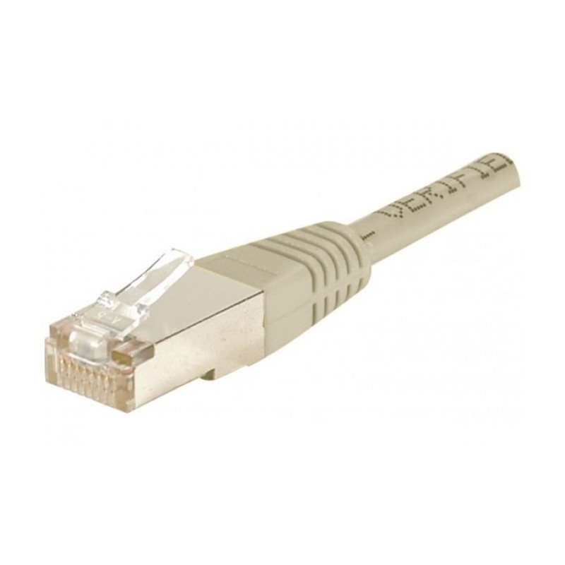 Connect 857280 câble de réseau Gris 0,15 m Cat5e F UTP (FTP)