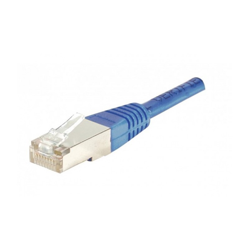 EXC 854128 câble de réseau Bleu 10 m Cat5e F UTP (FTP)