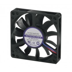 Générique ECF-910183 système de refroidissement d’ordinateur Boitier PC Ventilateur 7 cm Noir 1 pièce(s)