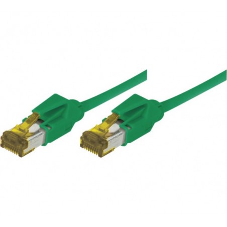 Générique ECF-850072 câble de réseau Vert 0,5 m Cat7 S FTP (S-STP)