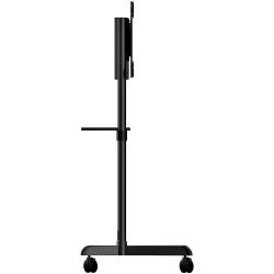 StarTech.com Chariot Meuble TV - Support TV sur Roulettes Portable pour Écrans VESA 37-70" (70kg) - Pied TV avec Étagère de