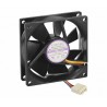 Générique ECF-910084 système de refroidissement d’ordinateur Ventilateur 8 cm Noir 1 pièce(s)