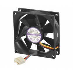 Générique ECF-910084 système de refroidissement d’ordinateur Ventilateur 8 cm Noir 1 pièce(s)