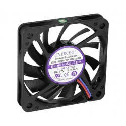 Générique ECF-910179 système de refroidissement d’ordinateur Boitier PC Ventilateur 6 cm Noir 1 pièce(s)