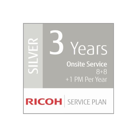 Ricoh Contrat de Service Argent de 3 ans (Production Moyen Volume)