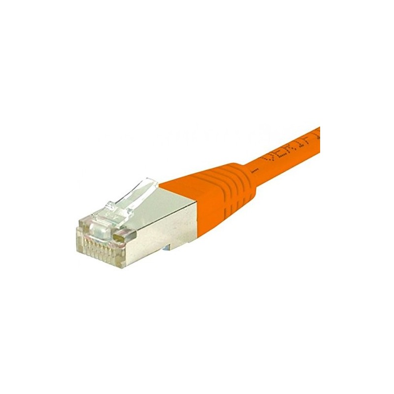 Connect 854472 câble de réseau Orange 10 m Cat6 S FTP (S-STP)