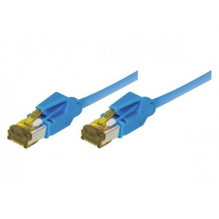 EXC Patch RJ45 S FTP CAT 7 LSOH Snagless Blue 0. câble de réseau 0,5 m Cat7 S FTP (S-STP)