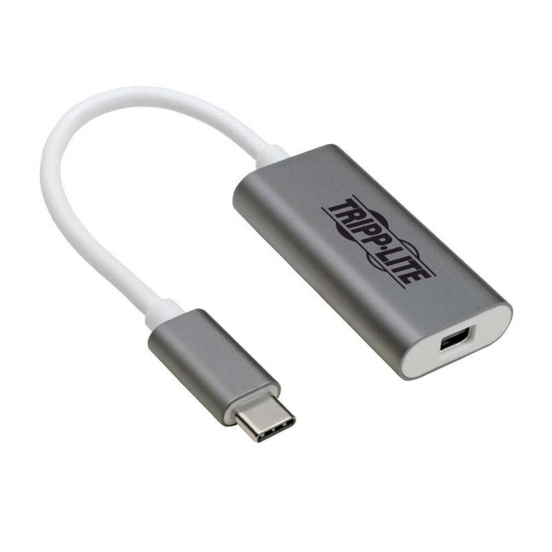 Tripp Lite U444-06N-MDP-AL adaptateur graphique USB 3840 x 2160 pixels Argent, Blanc