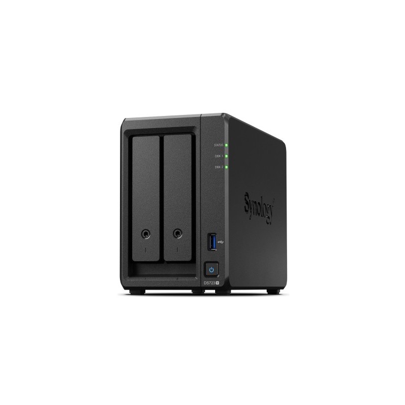 Synology DiskStation DS723+ serveur de stockage NAS Tower Ethernet LAN Noir R1600