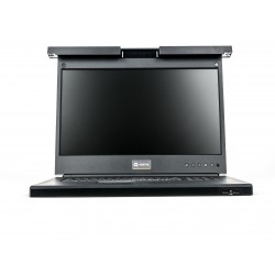 Vertiv Avocent 1 Ordinateur(s) - 47 cm (18,5") LCD - 1600 x 1200 - 3 x USB - 1 x VGA - Clavier - Pavé tactile - 1U Haut