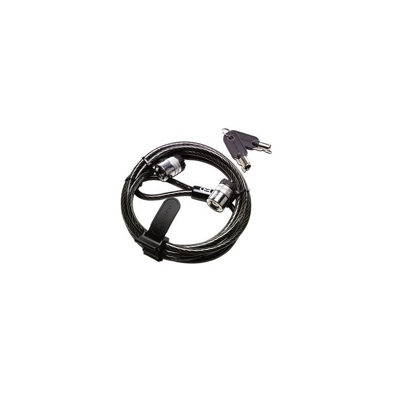 Lenovo Kensington Twin Head Cable Lock câble antivol 1,8 m