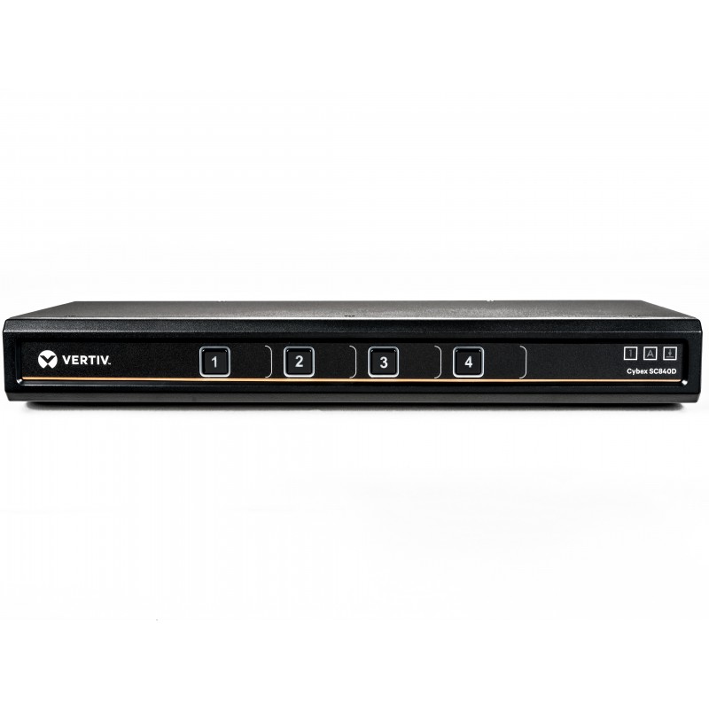 Vertiv Avocent 4 Ordinateur(s) - 1 Utilisateur(s) local - 3840 x 2160 - 2 x Port PS   2 - 7 x USB - 1 - 4 x DisplayPort - Bureau