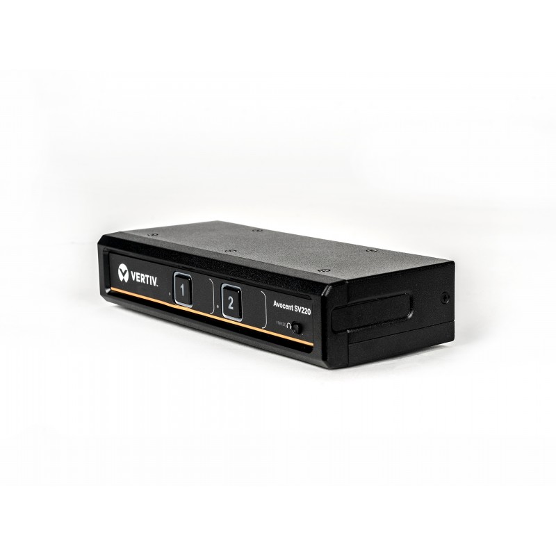 Vertiv Avocent 2 Ordinateur(s) - 1 Utilisateur(s) local - 2560 x 1600 - 4 x USB - 3 x DVI - Bureau