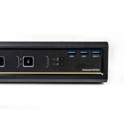 Vertiv Avocent 4 Ordinateur(s) - 1 Utilisateur(s) local - 2560 x 1600 - 13 x USB - 10 x DVI - Bureau