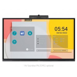 Sharp PN-L862B tableau blanc interactif 2,18 m (86") 3840 x 2160 pixels Écran tactile Noir